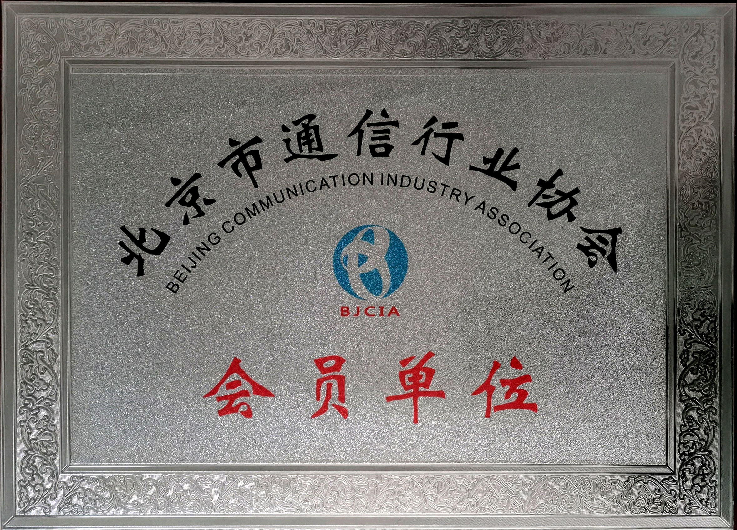                             Member of Beijing Communication Industry Association
                        